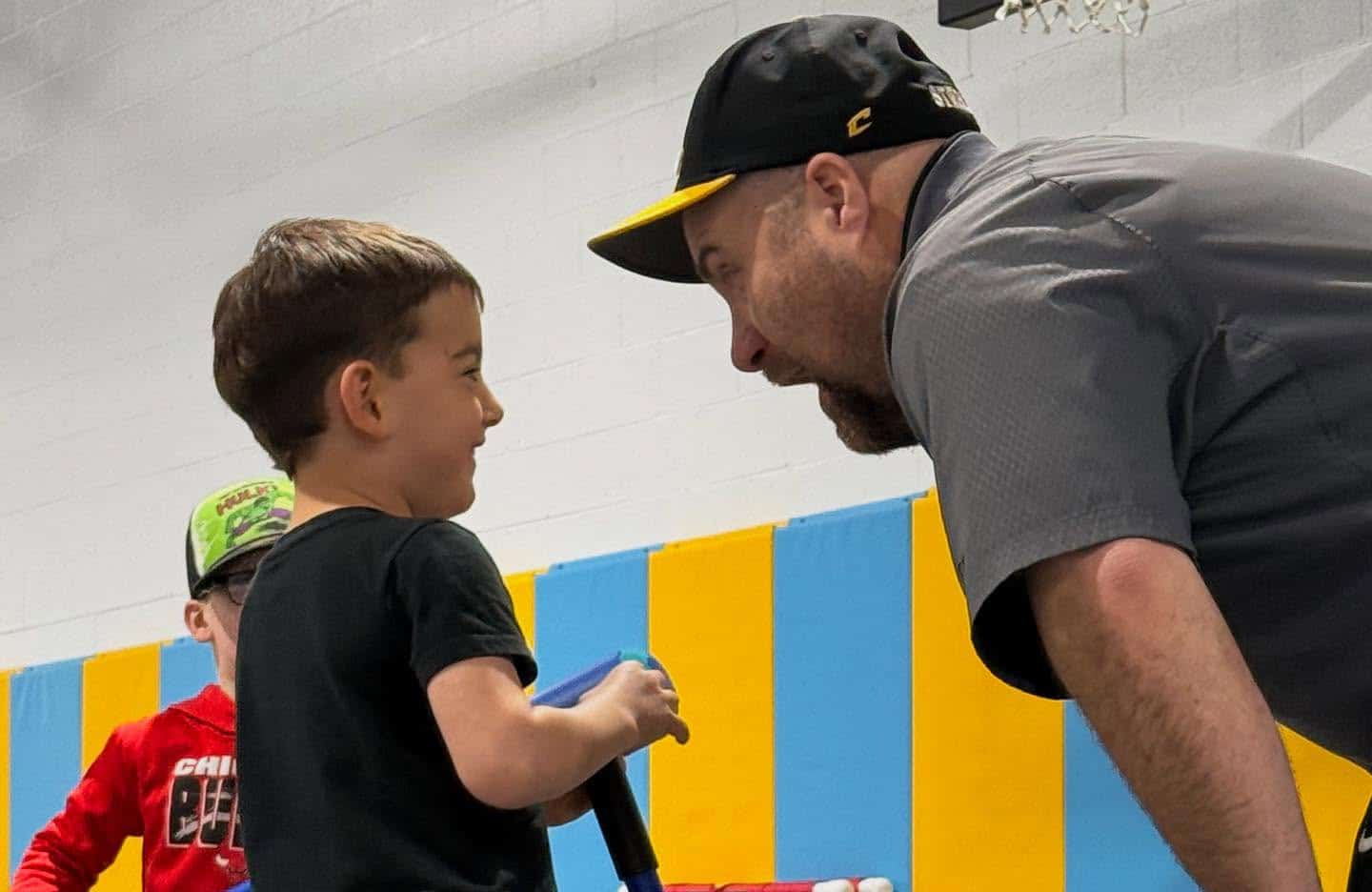 osm sports coaching with a child